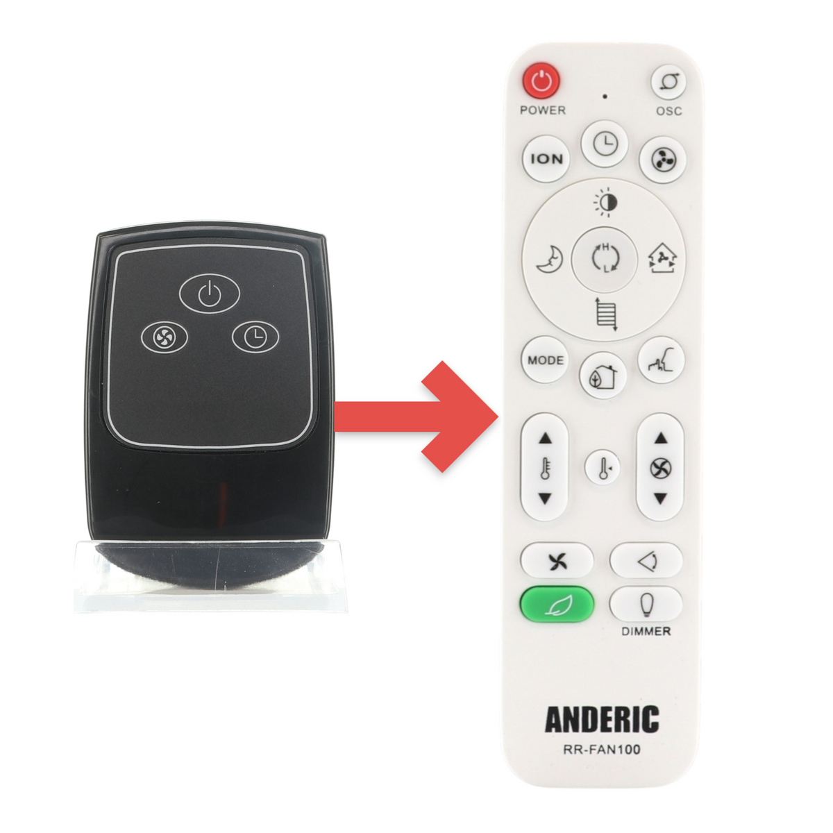 Lasko 2033654B Upright Floor Fan Remote Control - 2033654B