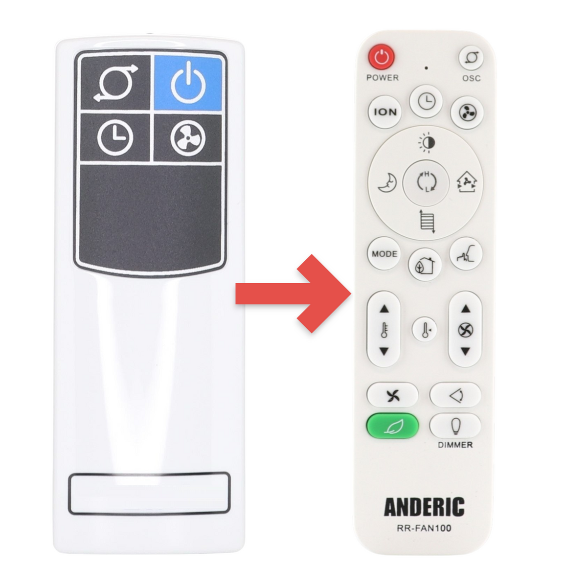 Lasko T38400 Hybrid Tower Fan Remote Control | IR - 2033682