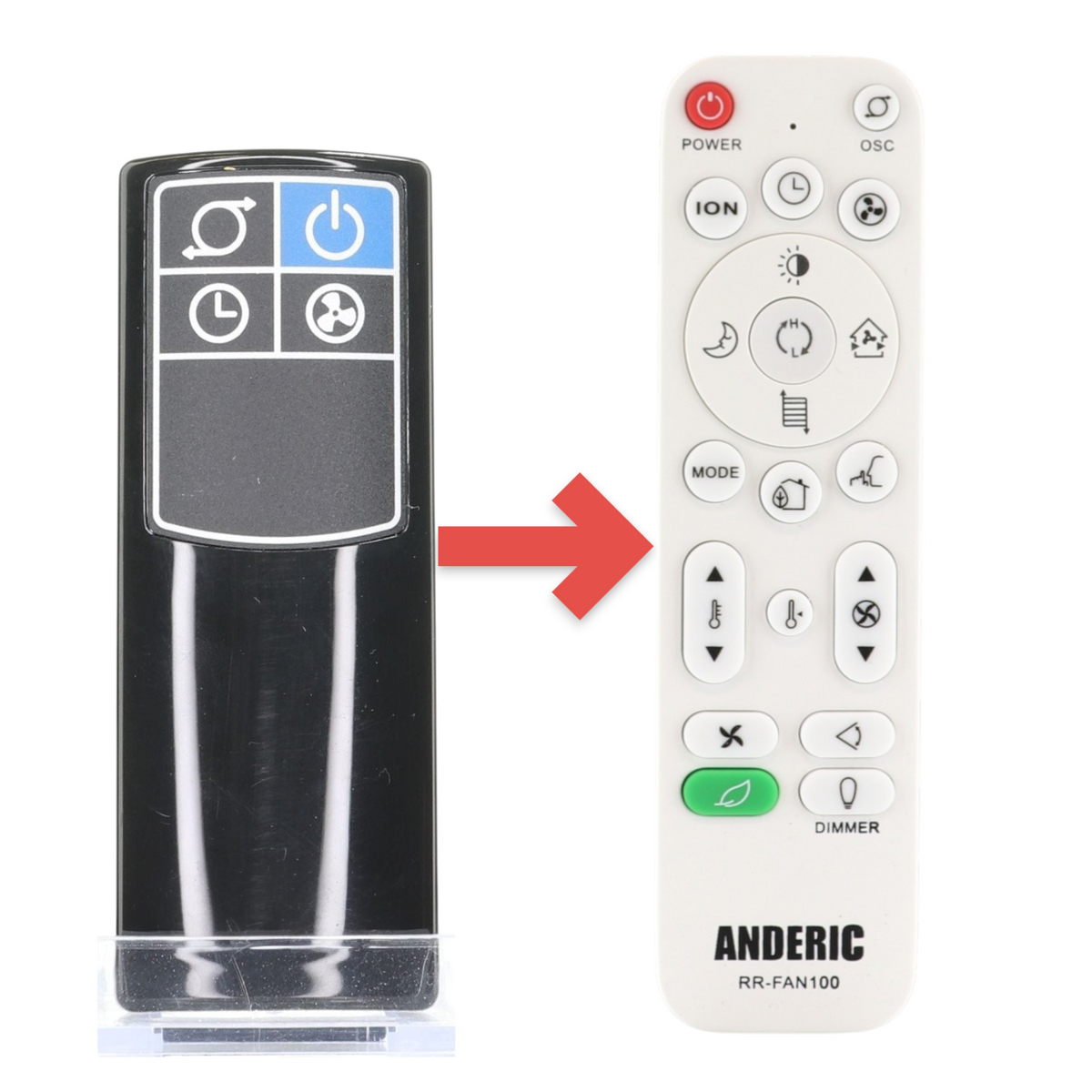 Lasko 2033684 Upright Fan Remote Control