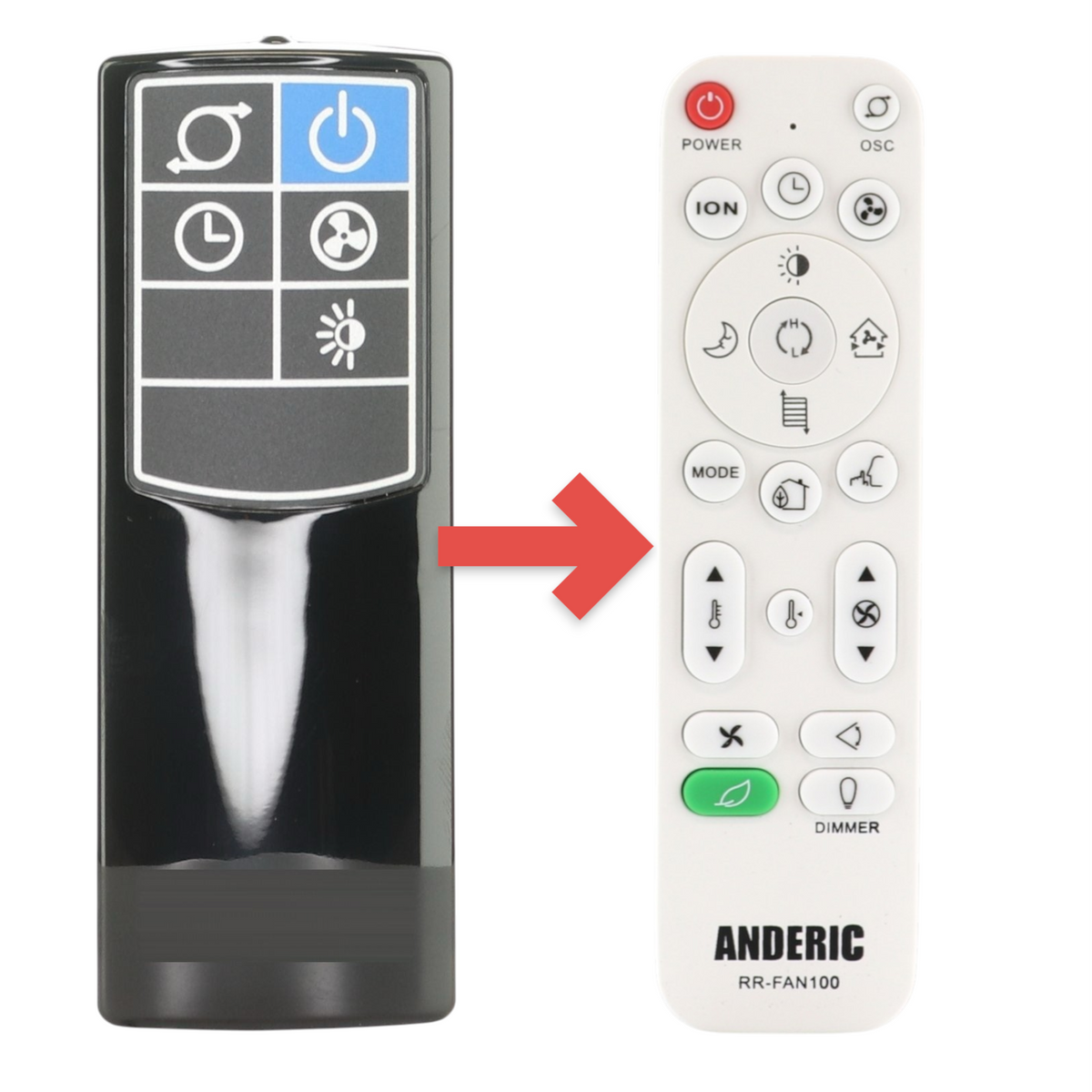 Lasko 2033685 Upright Fan Remote Control | T36510, T48335, T48339 Wind Tower | T48337 48Inch Xtra Air Tower - 2033685