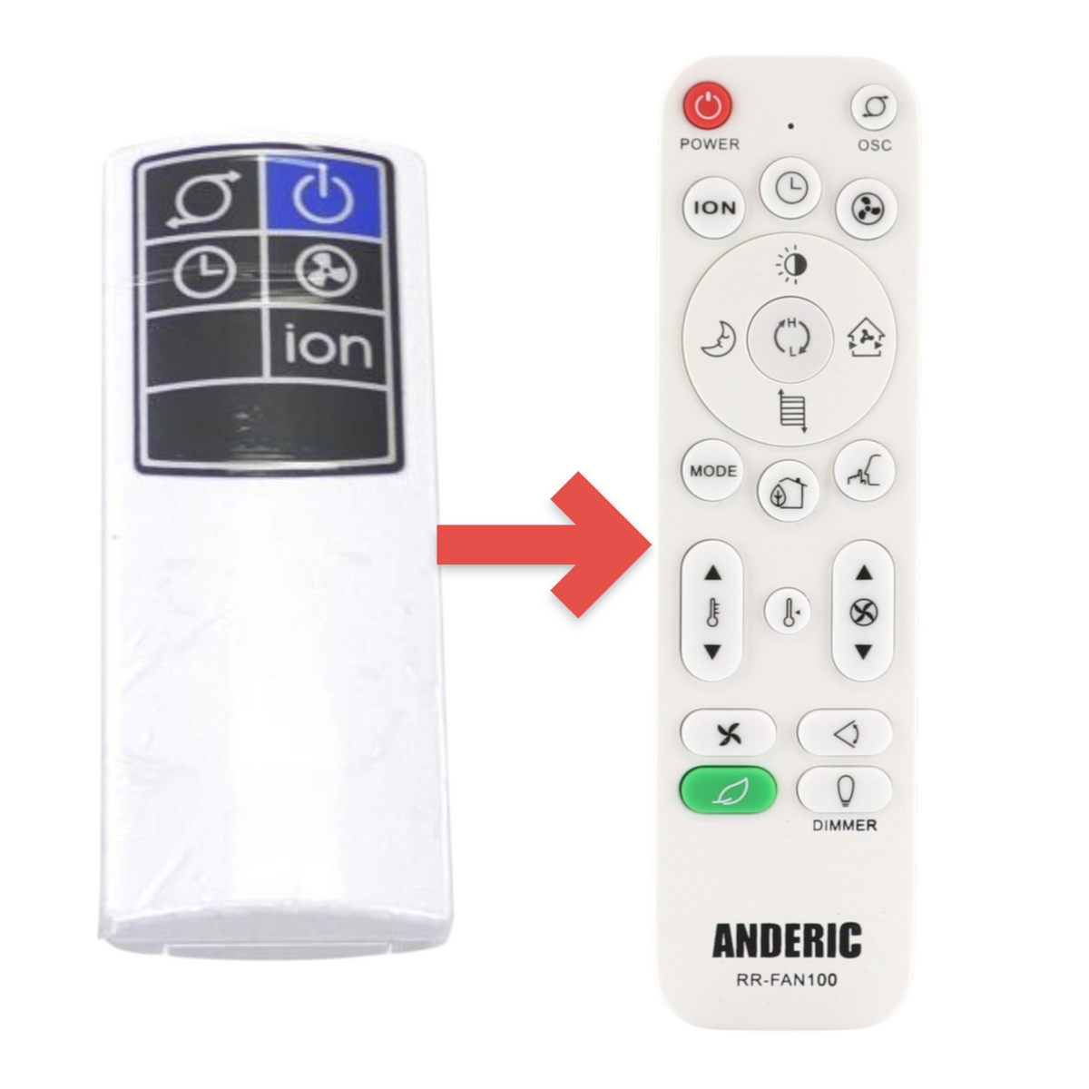 Lasko 2033687 Upright Fan Remote Control