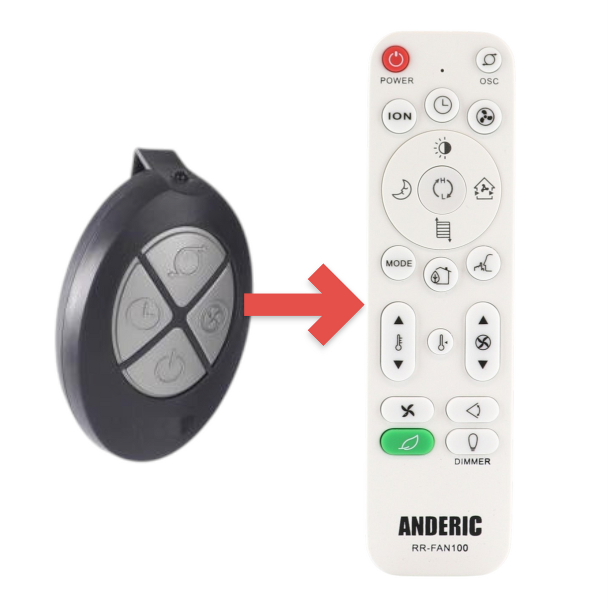 Lasko 2033660 Upright Fan Remote Control