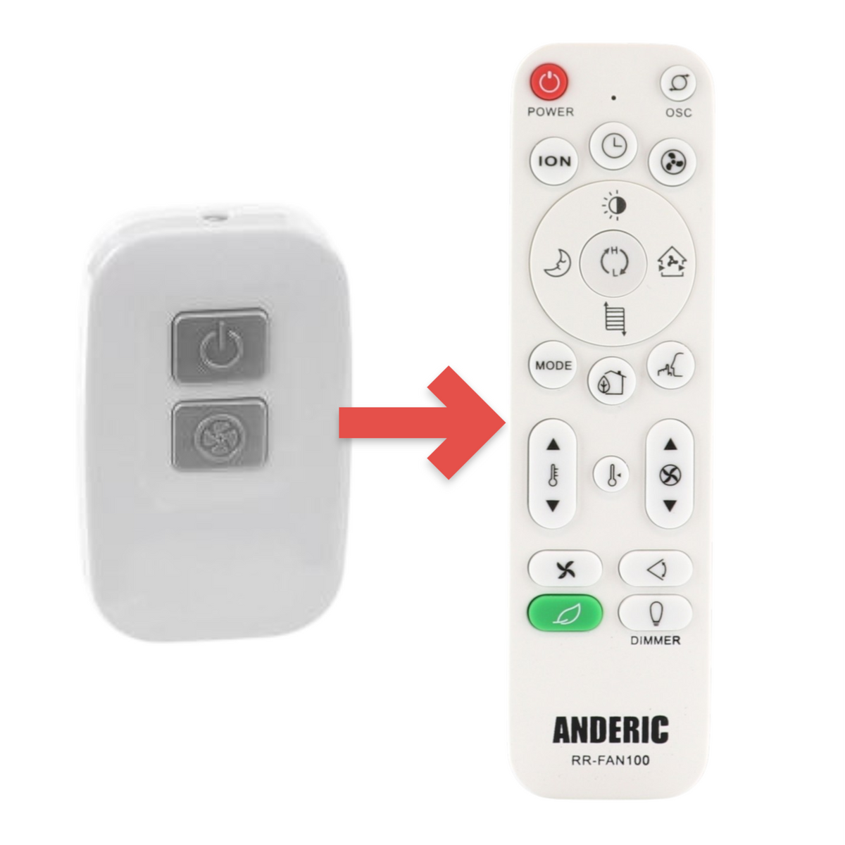 Lasko 2033665 Upright Fan Remote Control