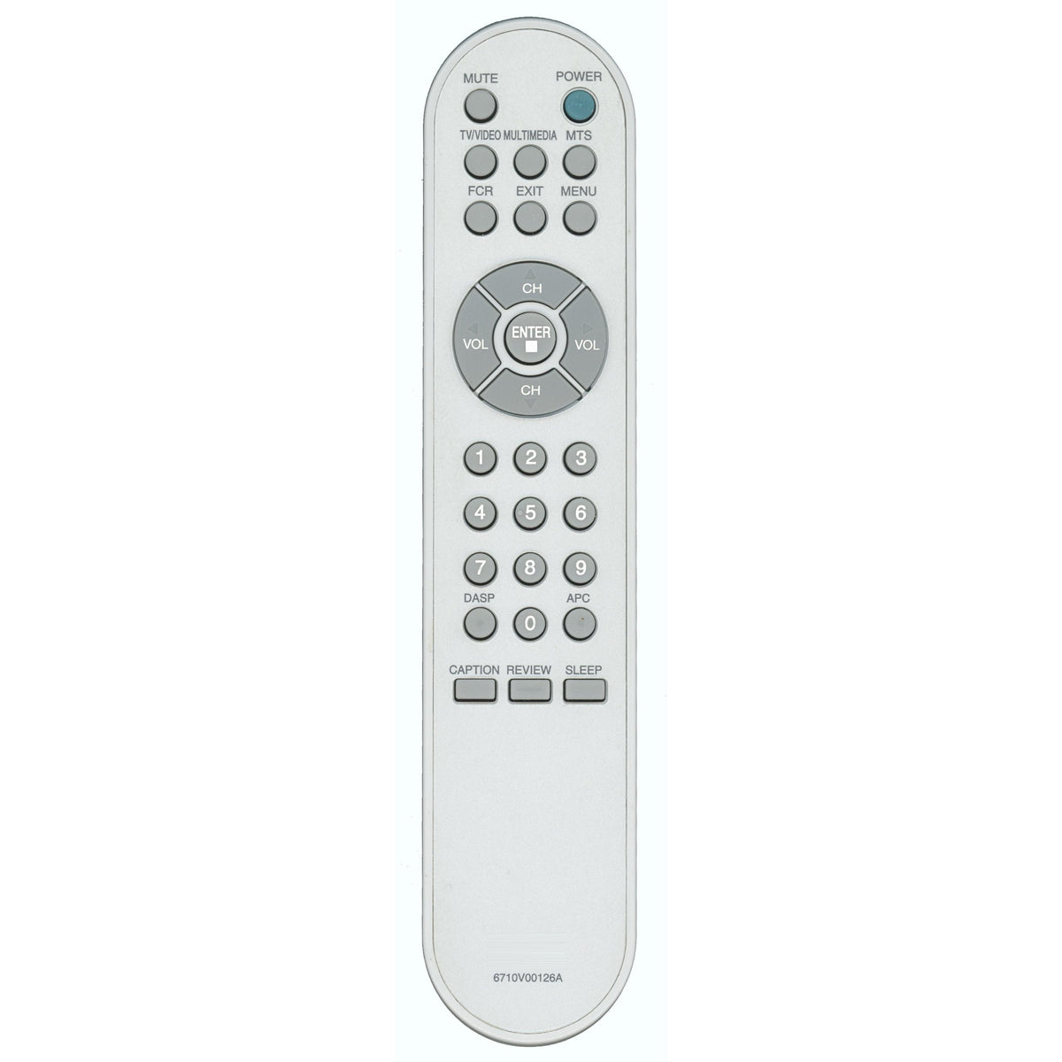 LG 6710V00126A TV Remote Control