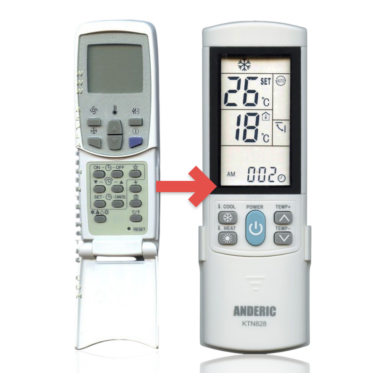 LG 6711A20026T Air Conditioner Remote Control