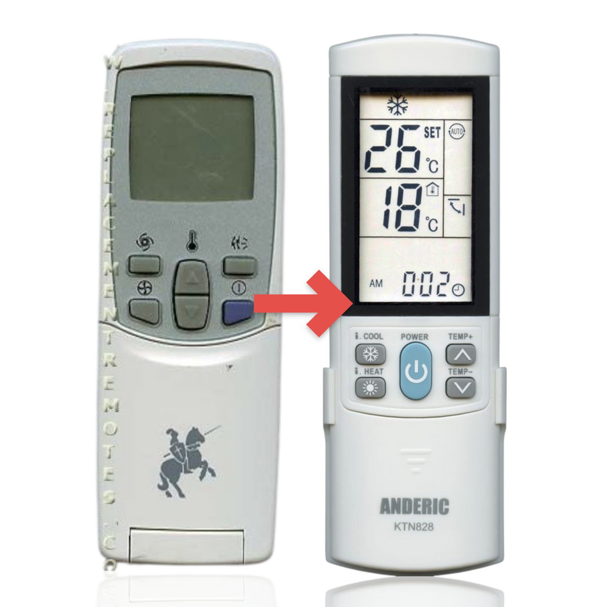 LG 6711A20026U Air Conditioner Remote Control
