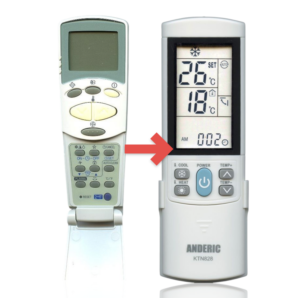 LG 6711A20083Q Air Conditioner Remote Control
