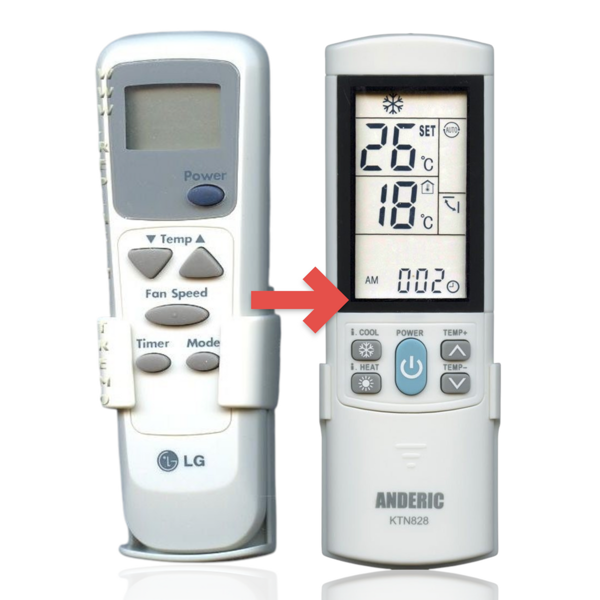 LG 6711A20103J Air Conditioner Remote Control