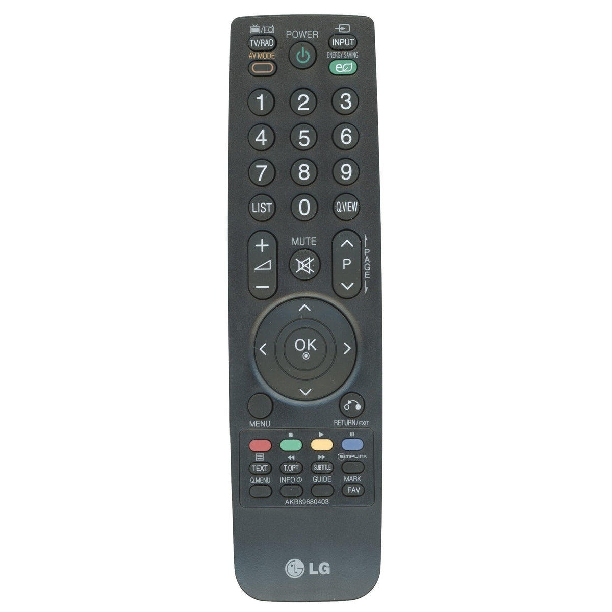 LG AKB69680403 TV Remote Control