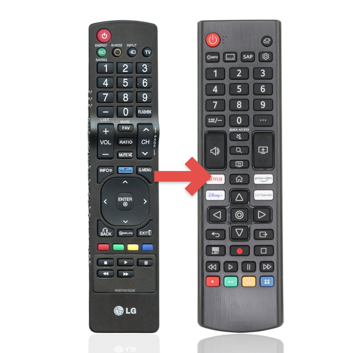 LG AKB72915239 TV Remote Control
