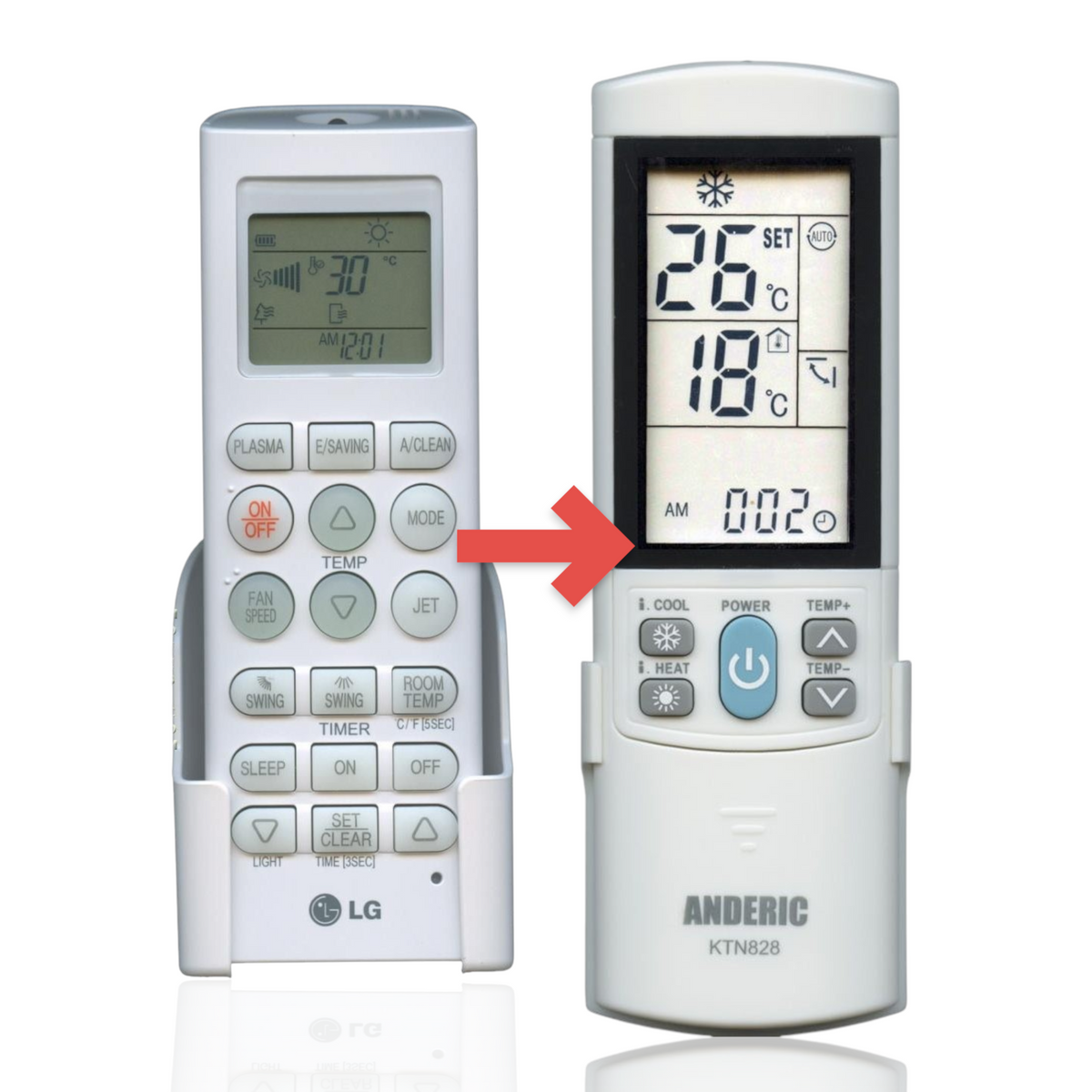 LG AKB73215509 Air Conditioner Remote Control
