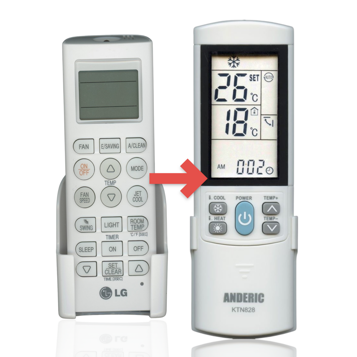 LG AKB73315601 Air Conditioner Remote Control