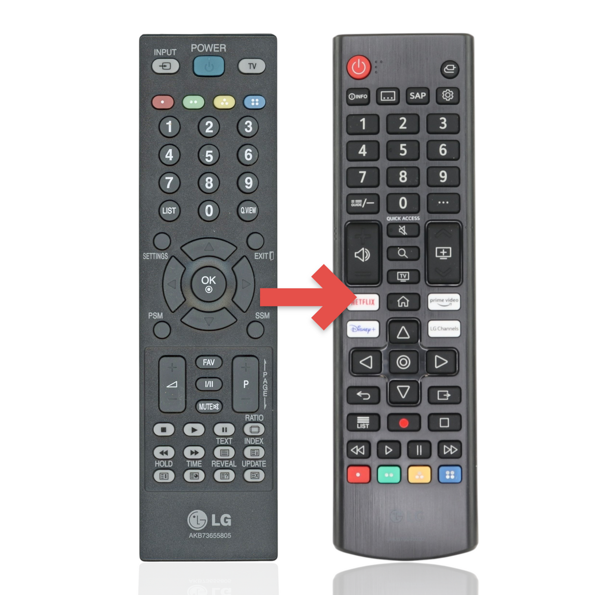 LG AKB73655805 TV Remote Control
