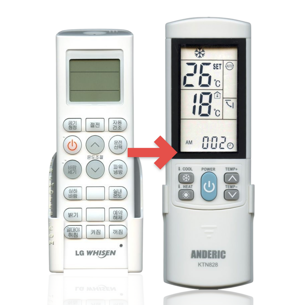 LG AKB73675603 Air Conditioner Remote Control