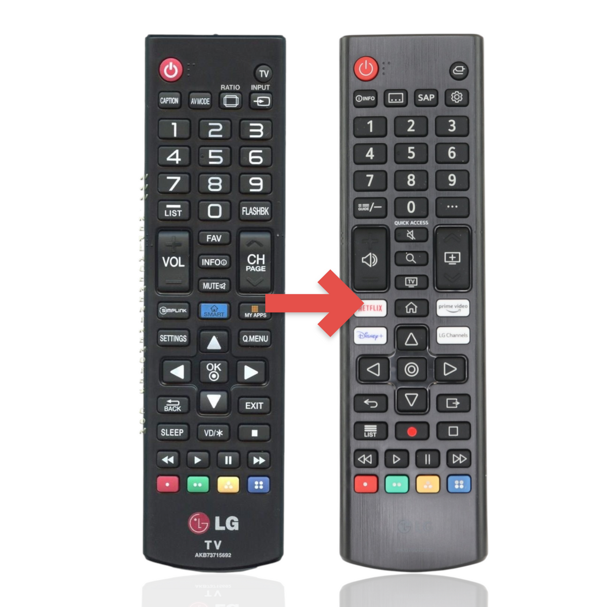 LG AKB73715692 TV Remote Control