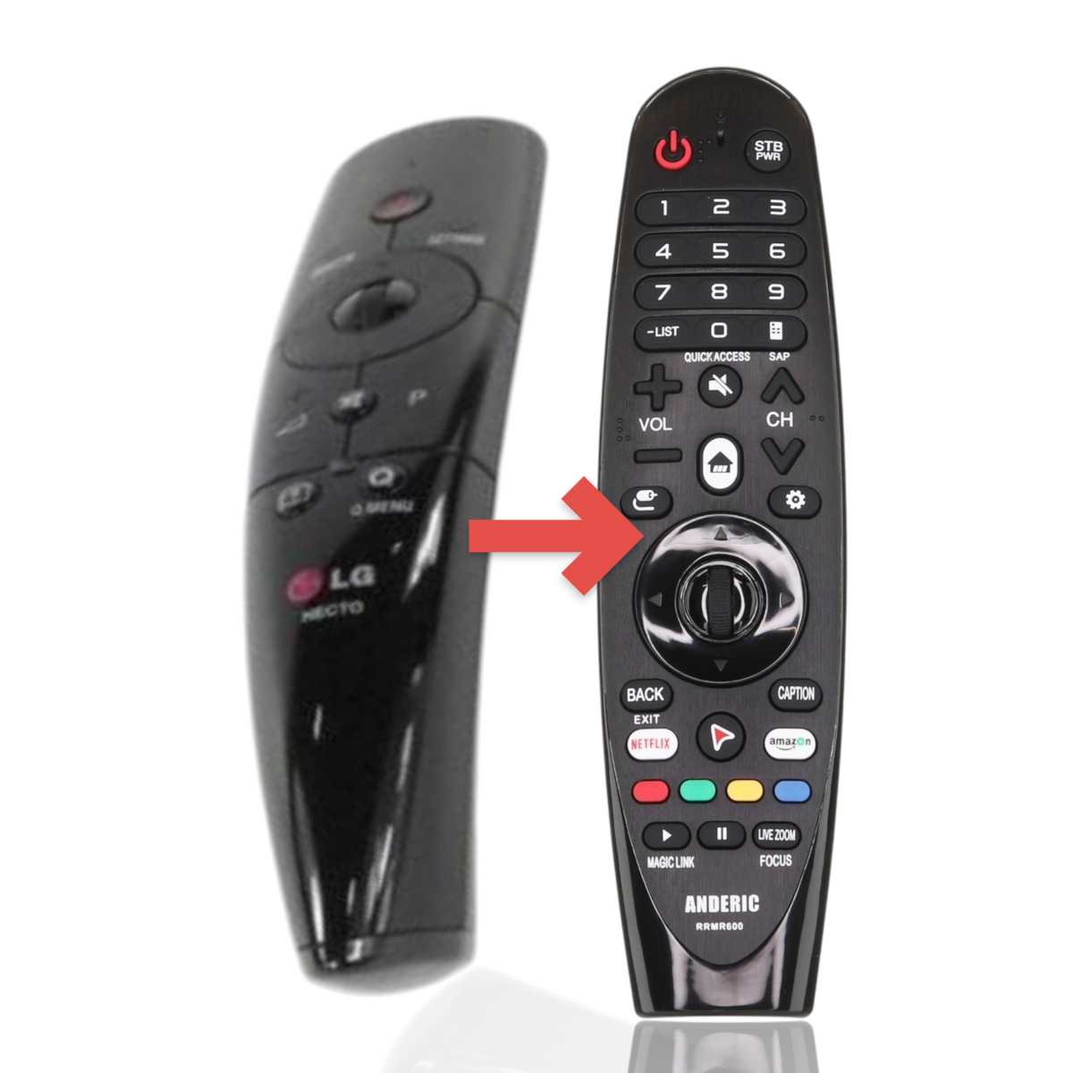 LG AKB73875301 TV Remote Control