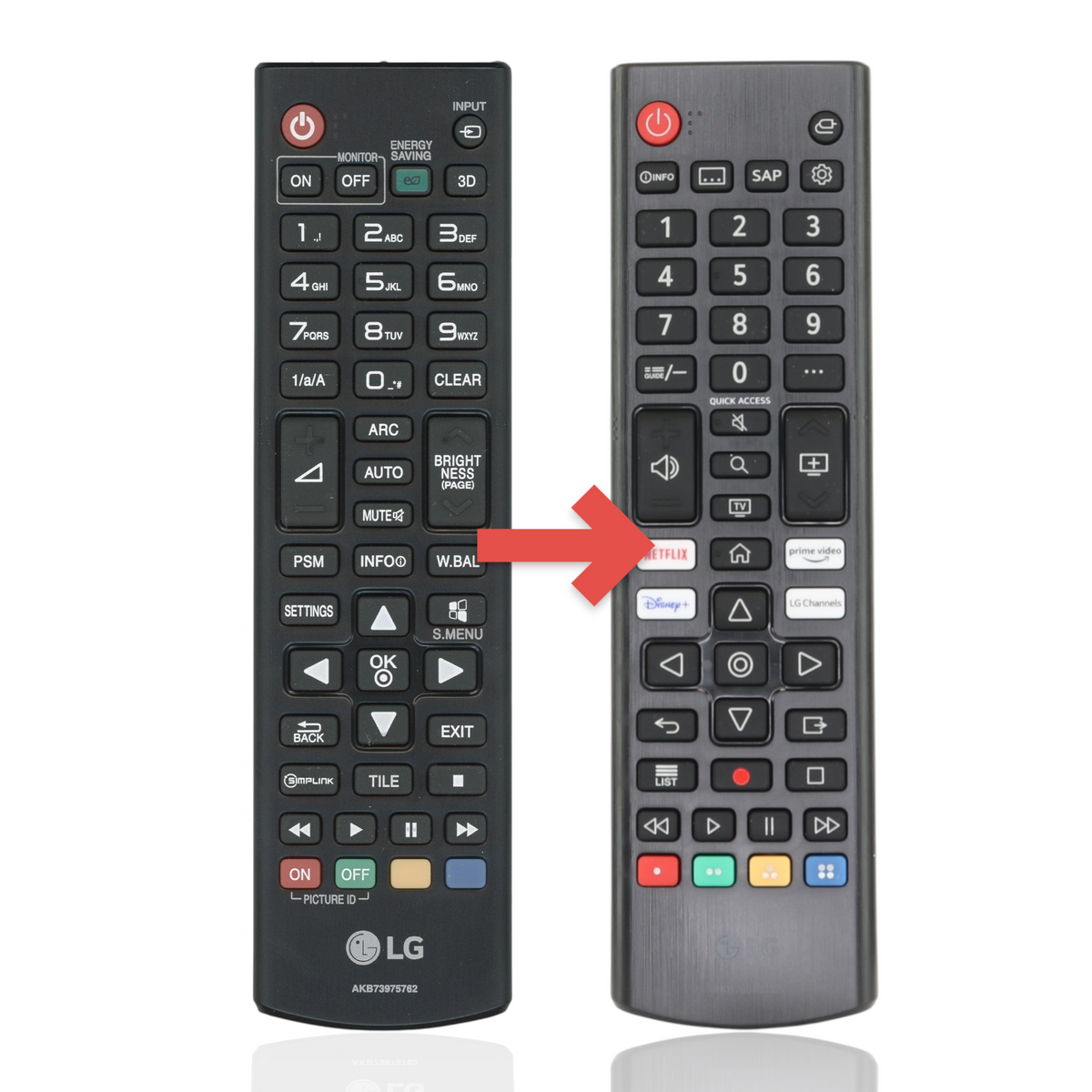 LG AKB73975762 TV Remote Control