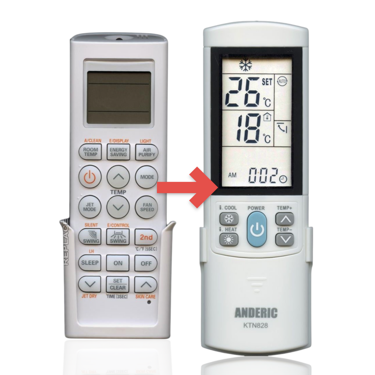 LG AKB74375403 Air Conditioner Remote Control