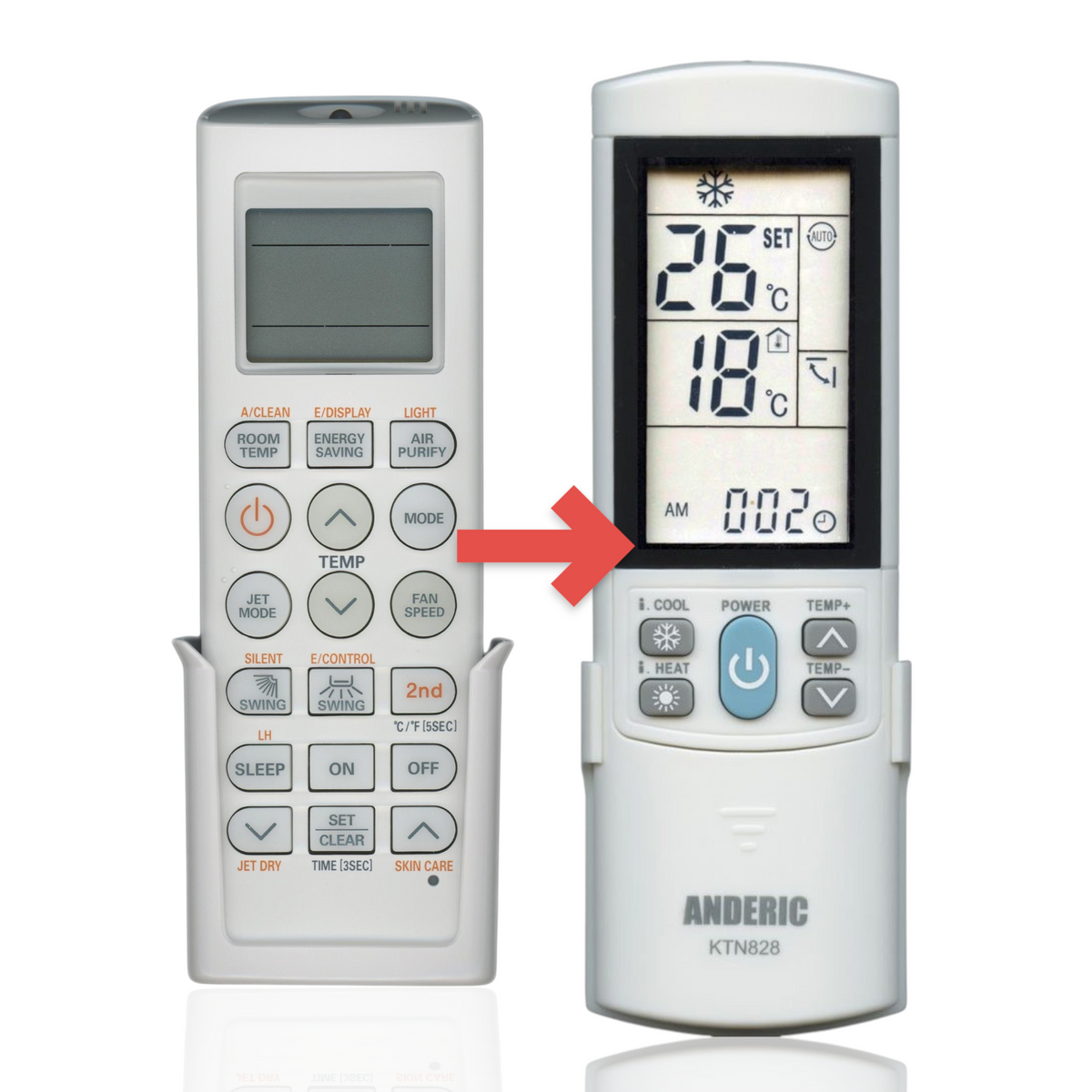 LG AKB74675303 Air Conditioner Remote Control