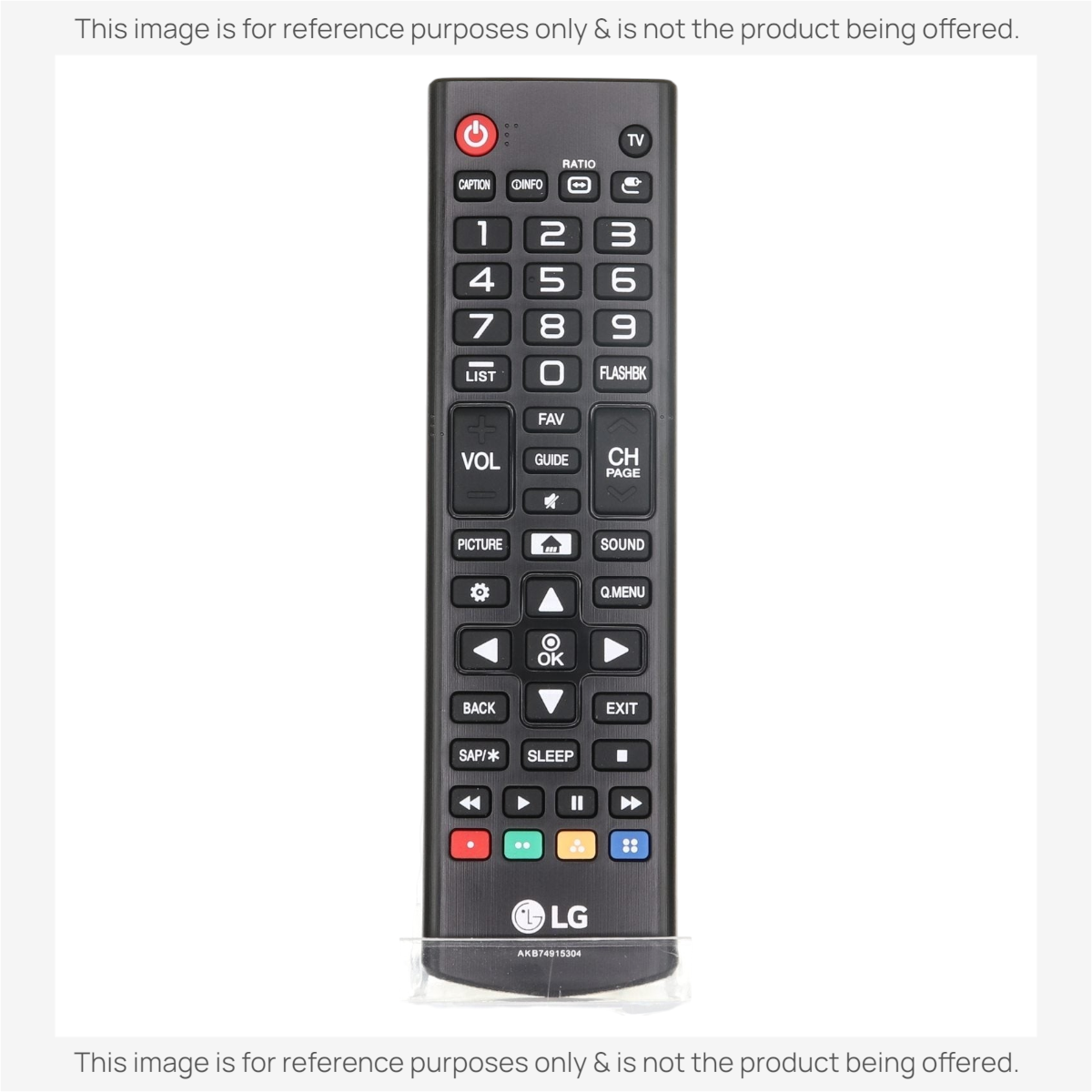 LG AKB74915304 TV Remote Control