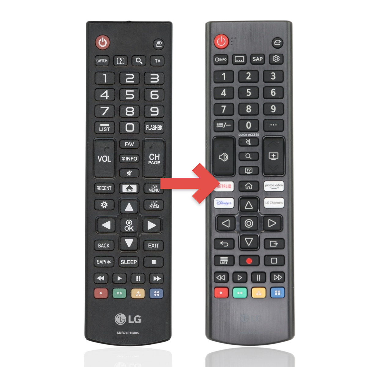 LG AKB74915305 TV Remote Control