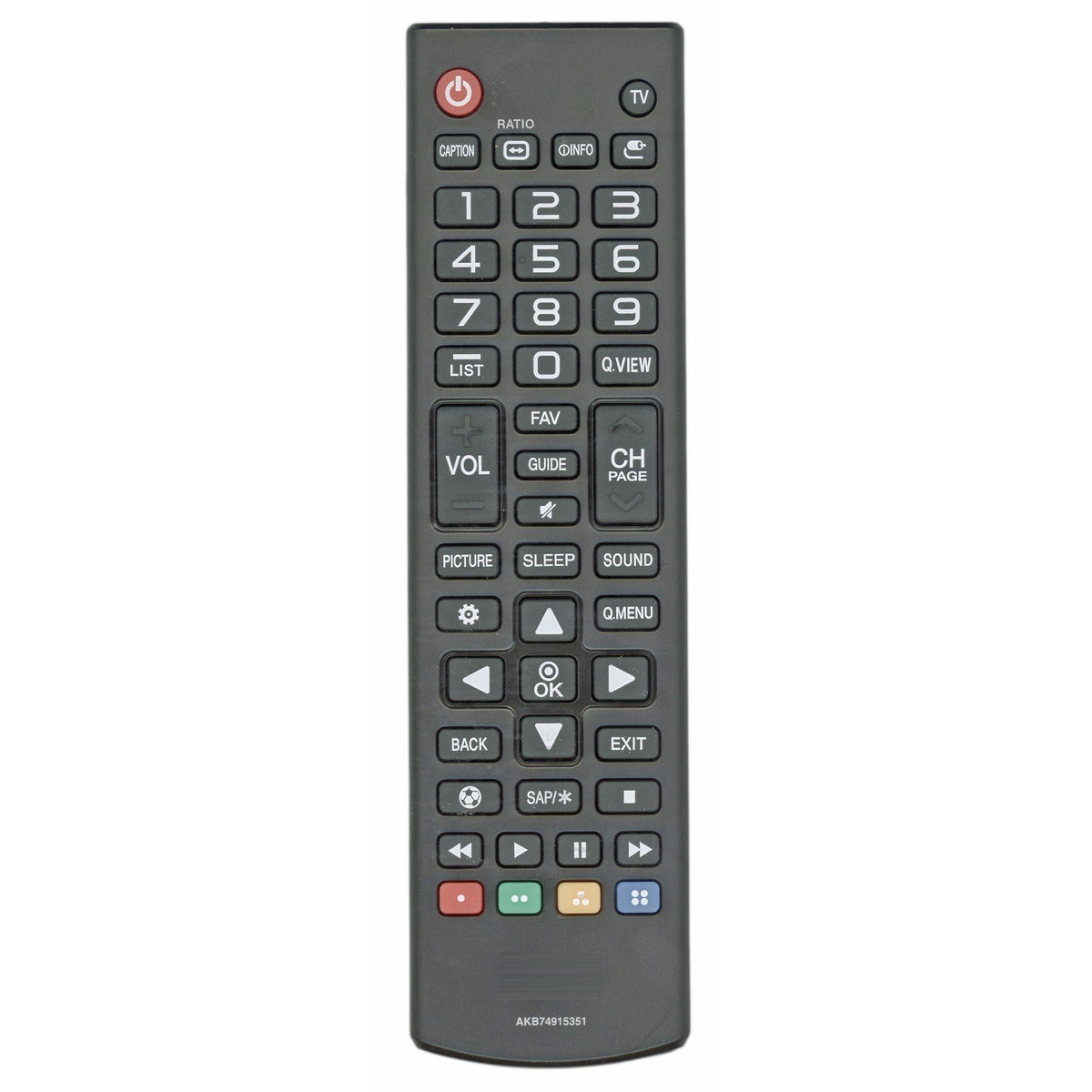 LG AKB74915351 TV Remote Control