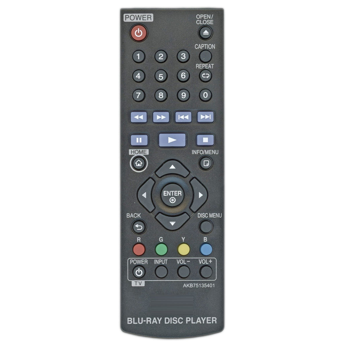 LG AKB75135401 Blu-ray Home Theater Remote Control