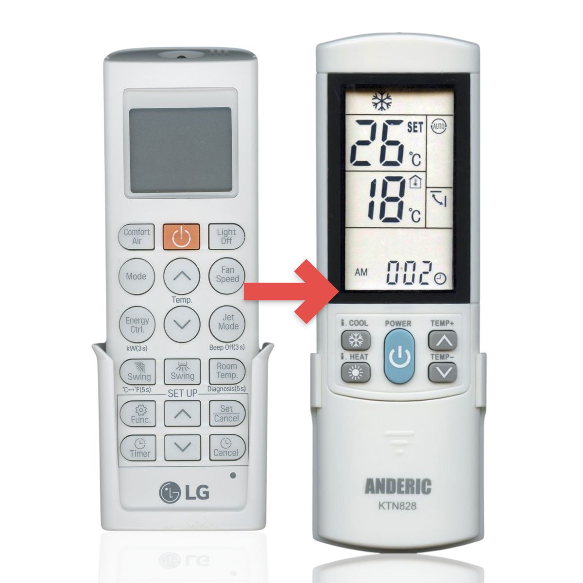 LG AKB75415310 Air Conditioner Remote Control