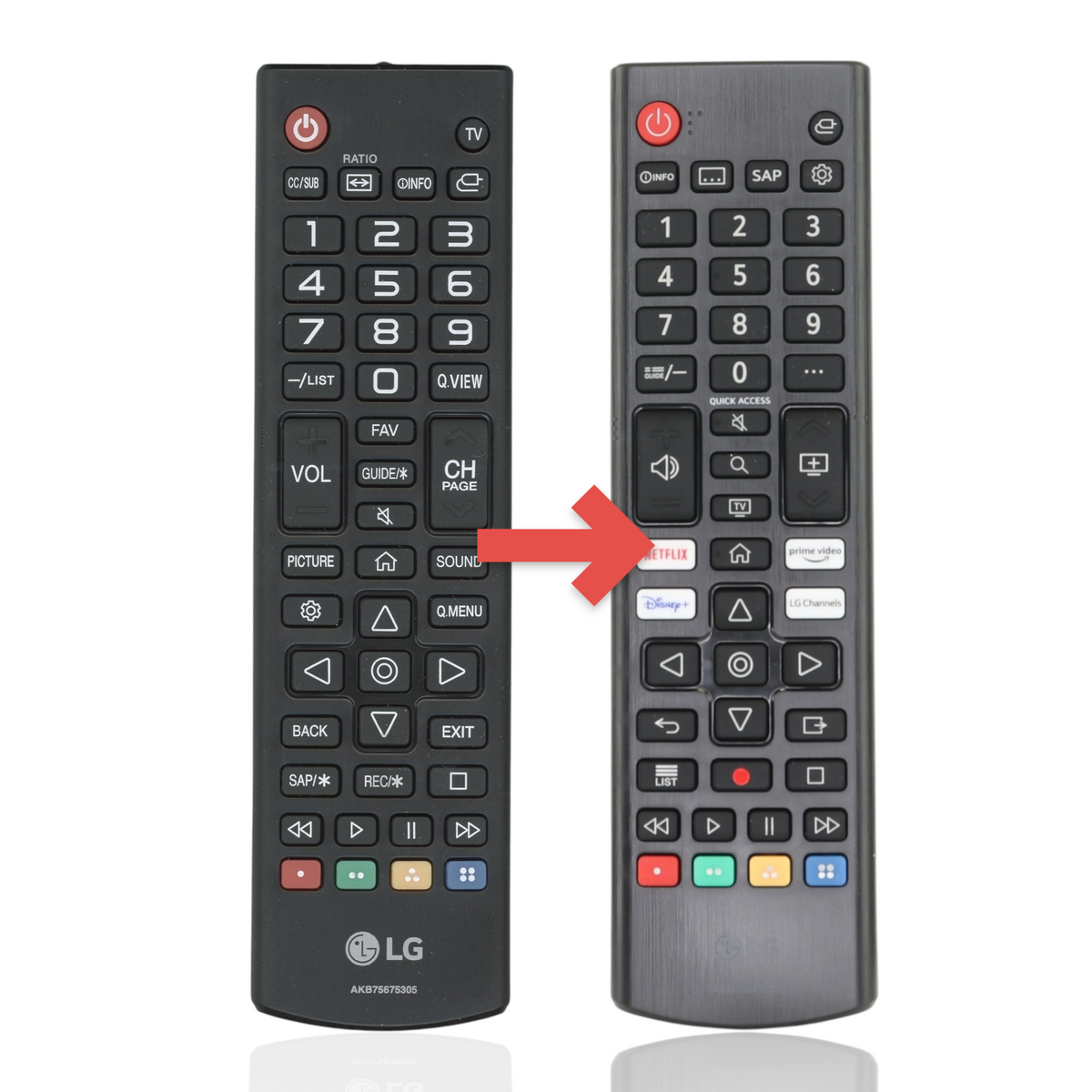 LG AKB75675305 TV Remote Control
