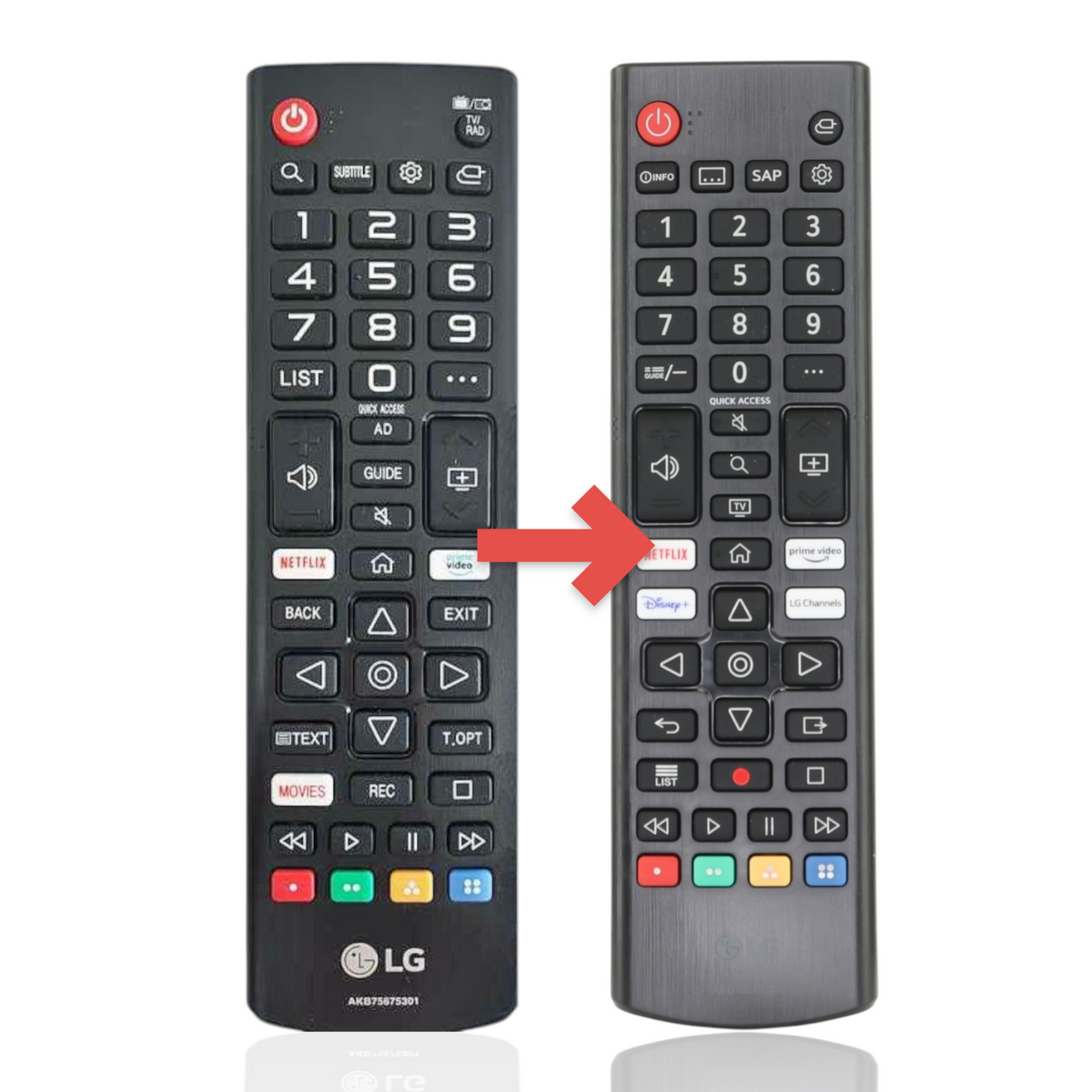 LG AKB75675311 EU TV Remote Control