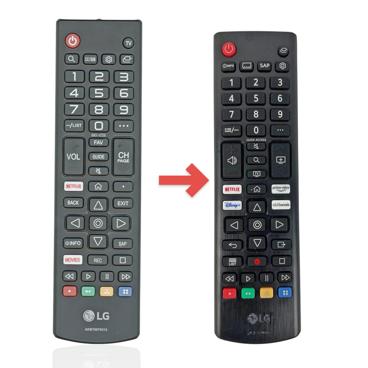 LG AKB75675313 TV Remote Control