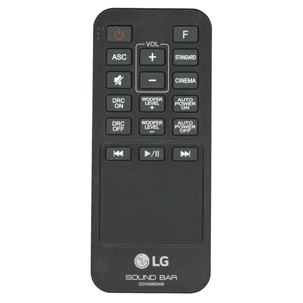 LG COV33552406 Sound Bar Remote Control for SH2 and more