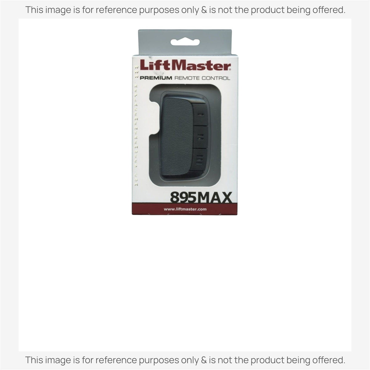 LiftMaster 895MAX 3-Button Visor 315 MHz Garage Door Opener Remote Control