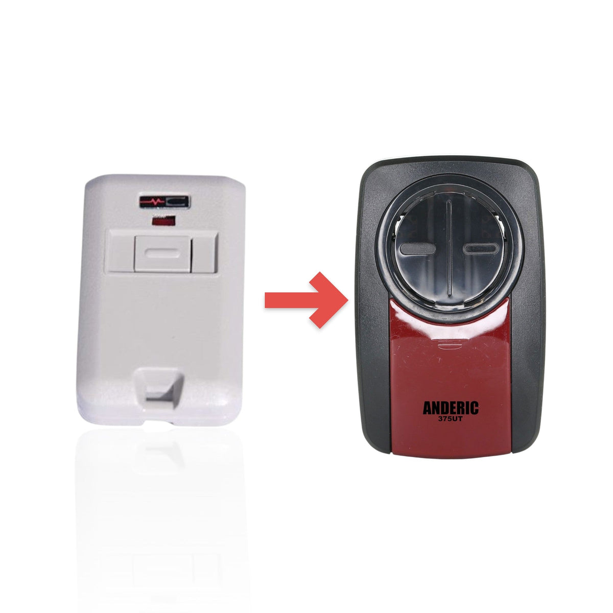 Linear 3060 1-Button 300 Mhz keychain Garage Door Opener Remote Control