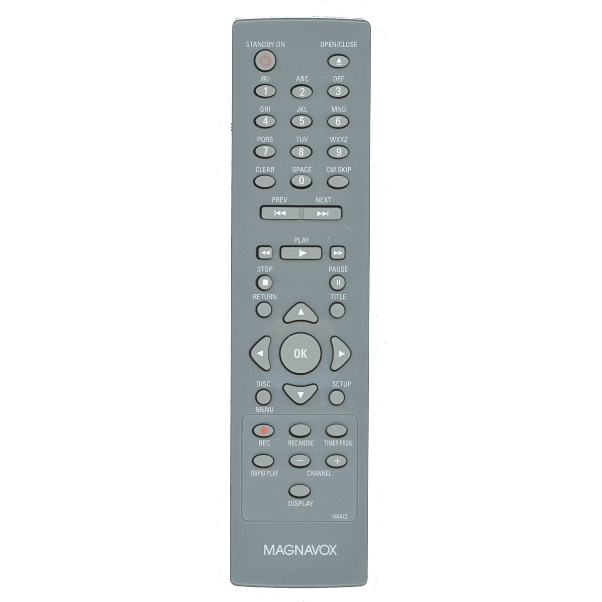 Magnavox NA472 DVD Remote Control