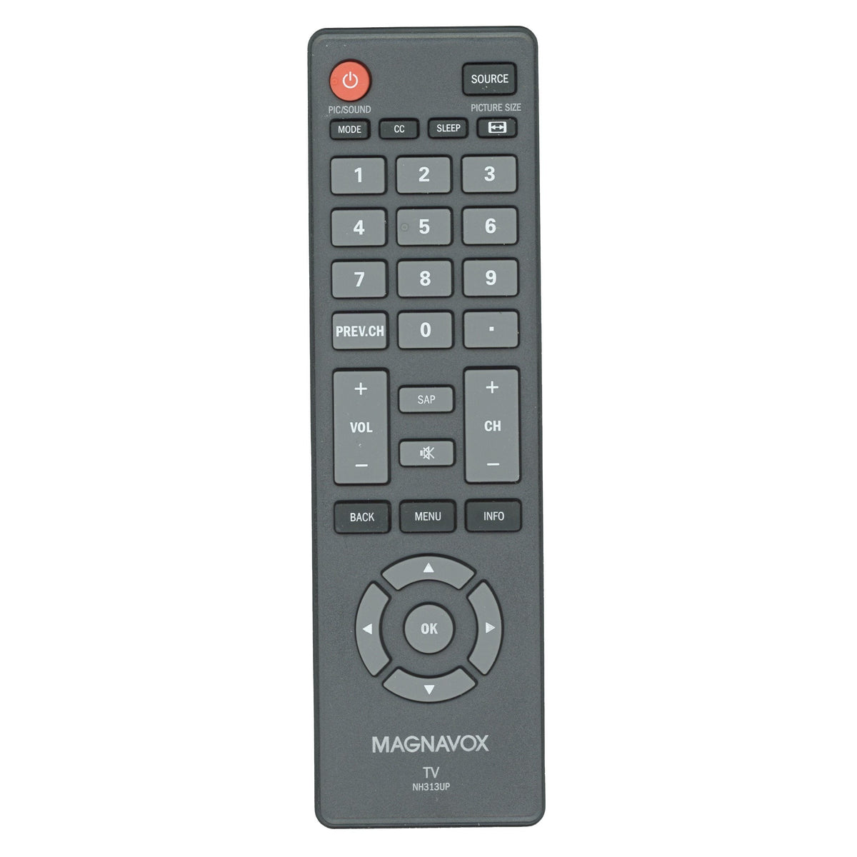 Magnavox NH313UP TV Remote Control