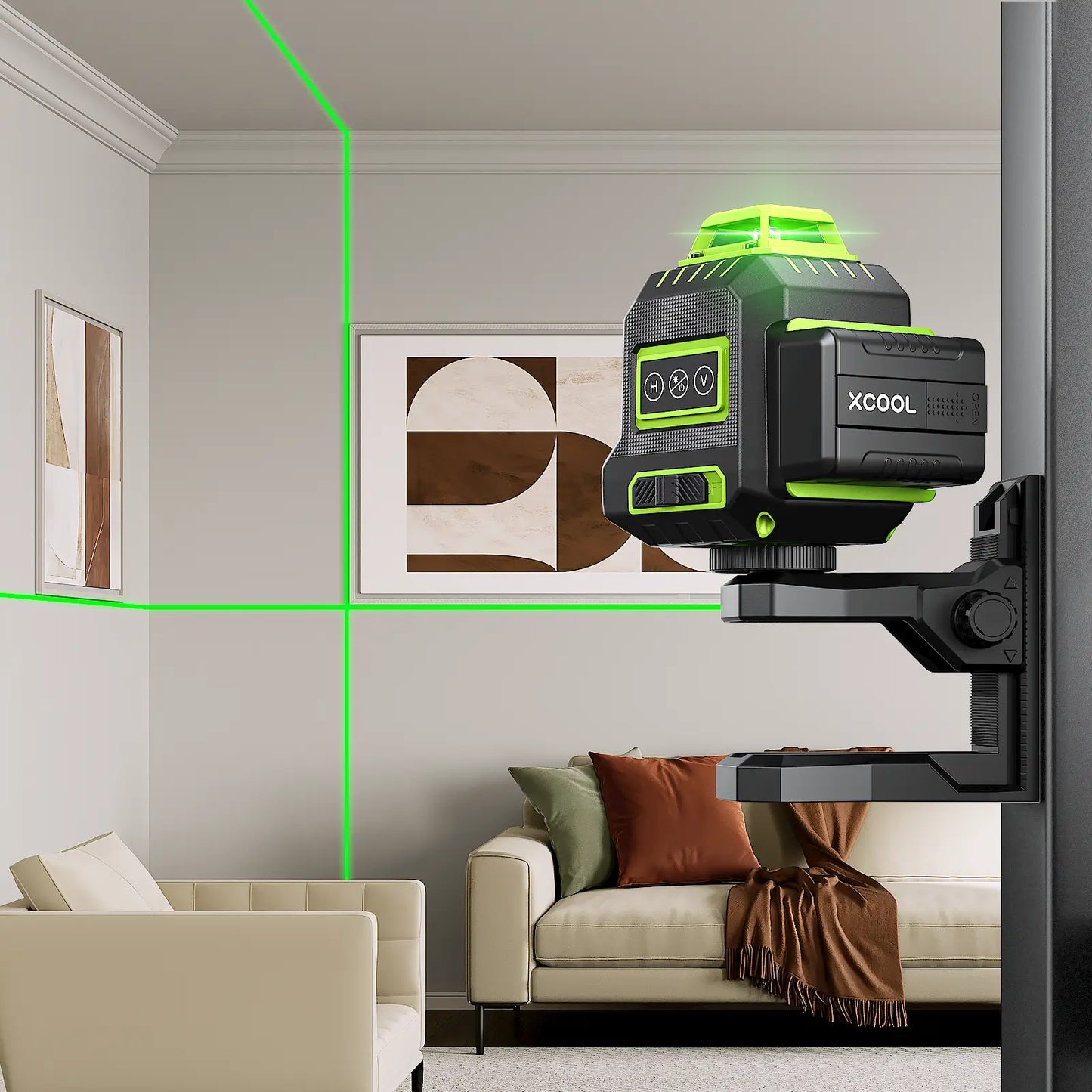 xCool Brillaser 360° Self-Leveling Laser Level