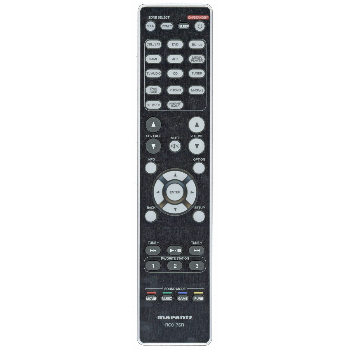 Marantz RC017SR Receiver Remote Control
