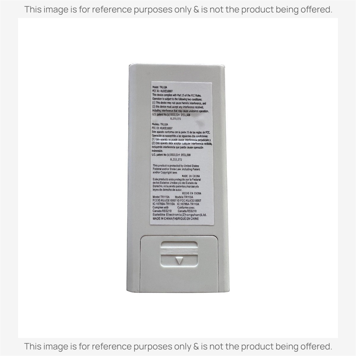 Minka-Aire TR110A Ceiling Fan Remote Control