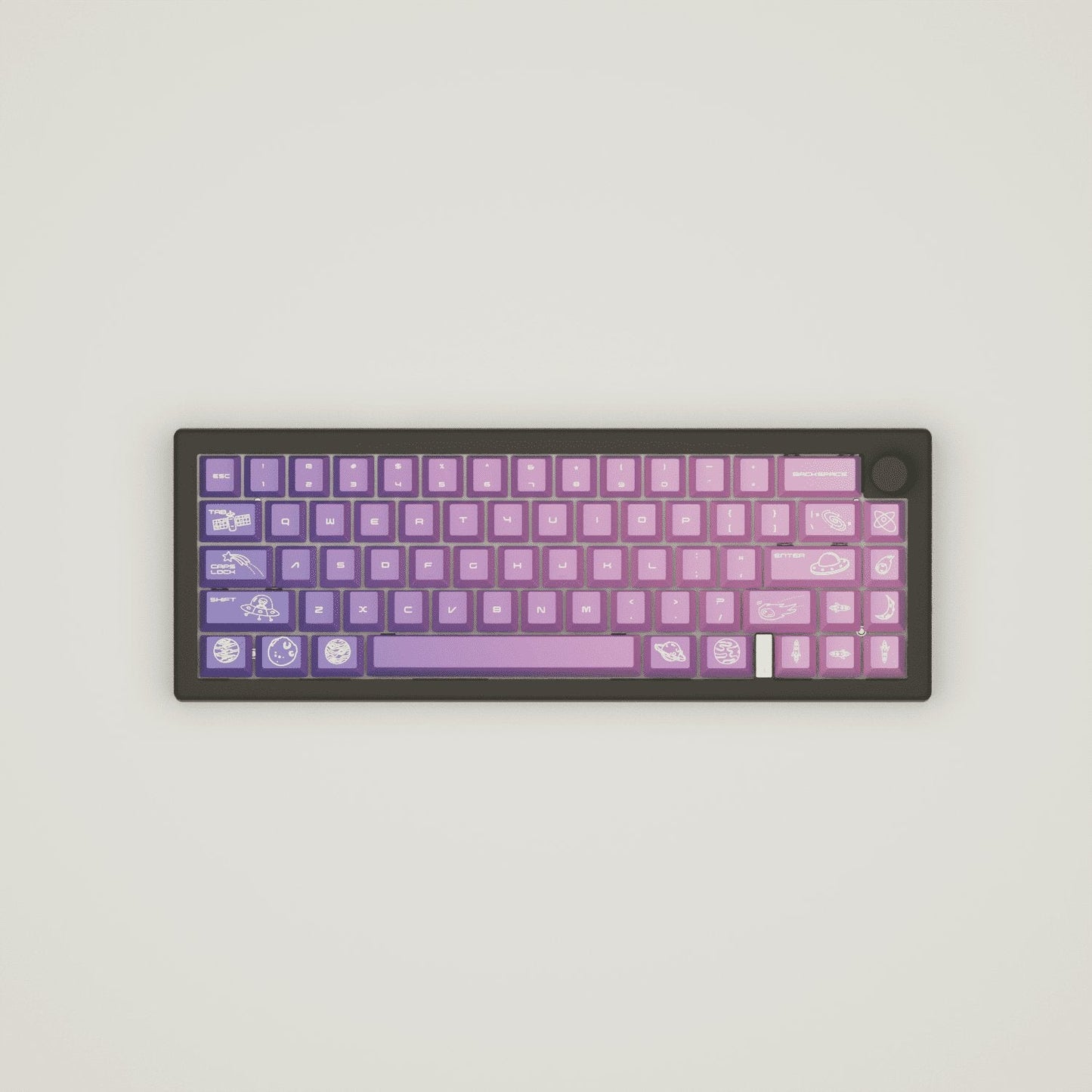 Nebula Design Keycaps and Mechanical Keyboard