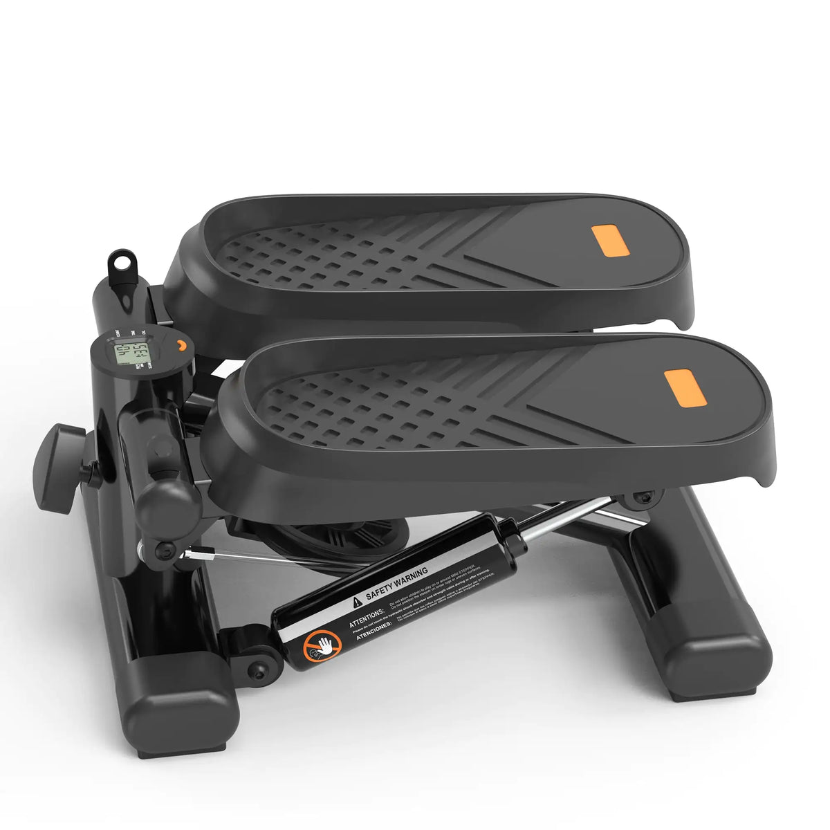 Home Office Exercise 330LBS Capacity Mini Stepper With Resistance Band ...