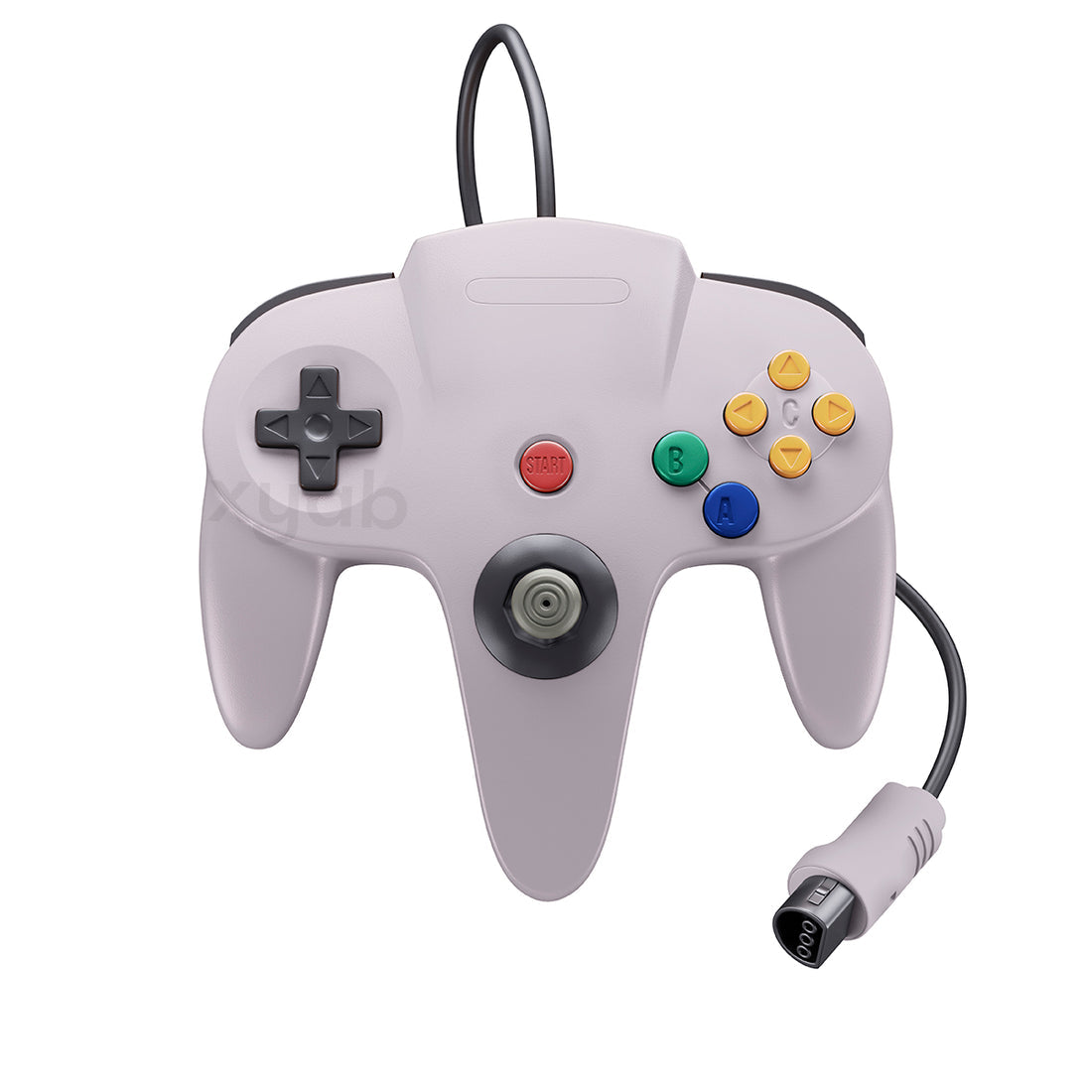 N64 Controller - Gray (Third-Party, 5ft Cable)