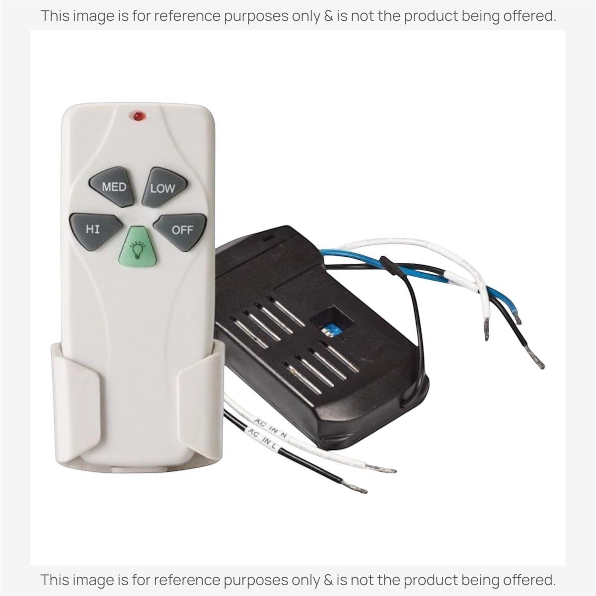 Nutone RCK01 Universal Ceiling Fan Kit Ceiling Fan Remote Control Kit
