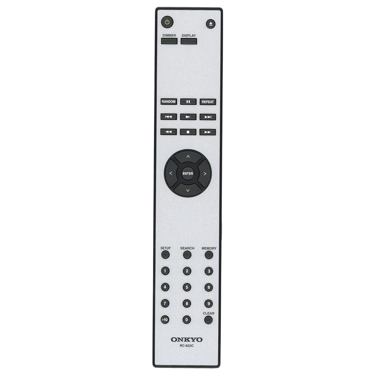 Onkyo RC822C CD Remote Control | RC-822C