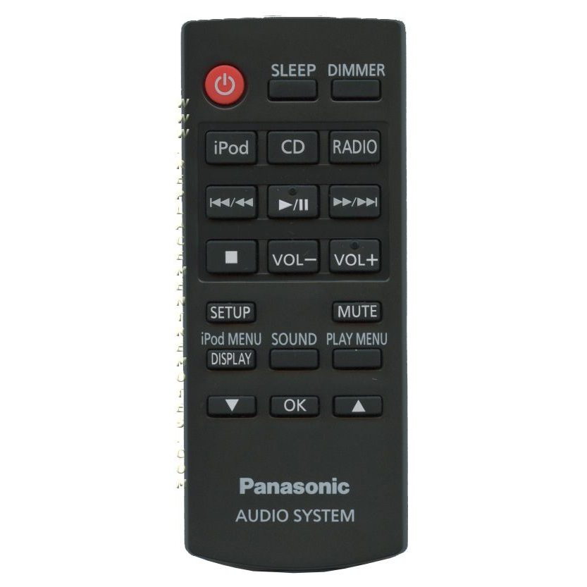 Panasonic N2QAYC000058 Compact Stereo System Audio Remote Control - N2QAYC000058