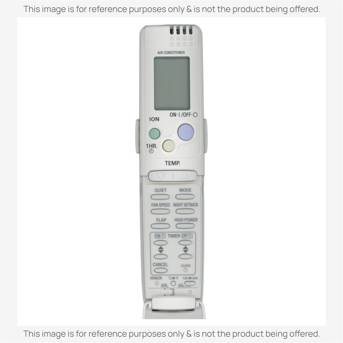 Panasonic RCS4VPIS4U Air Conditioner Remote Control