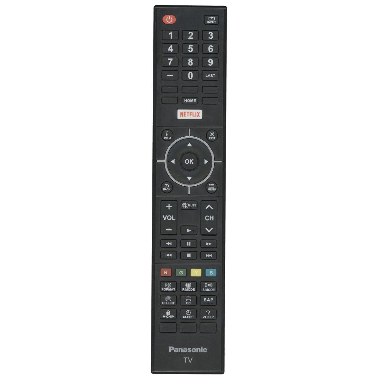 Panasonic XHY35508 TV Remote Control