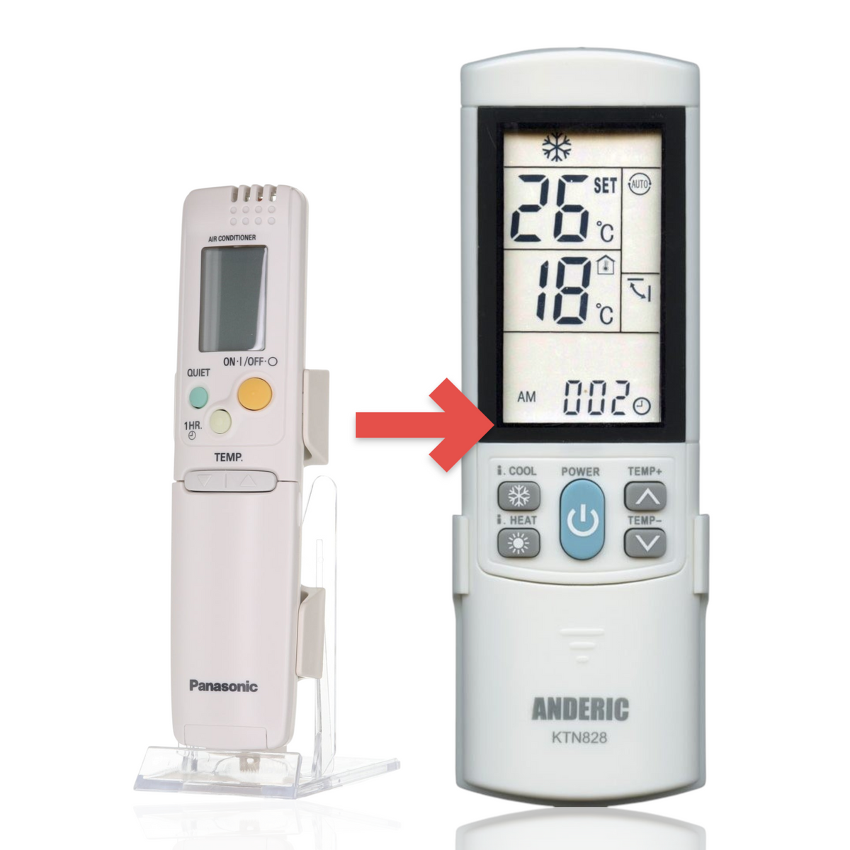 Panasonic CV6233187020 Single split Indoor Air Conditioner Remote Control - CV6233187020