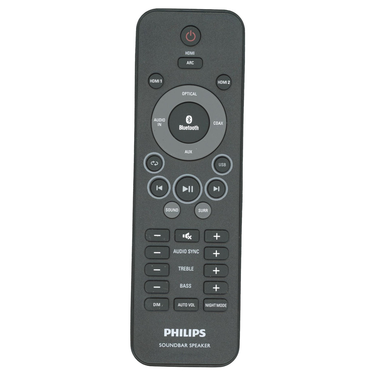 Philips 996510060922 Sound Bar Remote Control