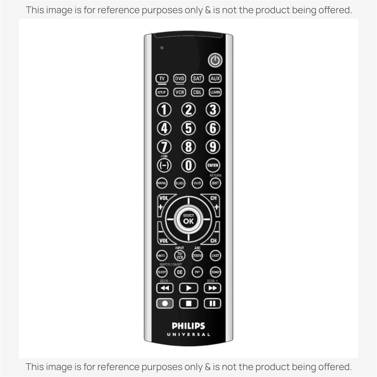 Philips SRU6061/37 Advanced Universal Remote Control
